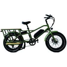 electric fat tire cargo bicycle